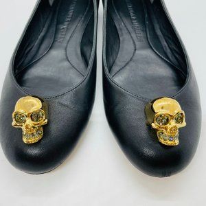 Alexander McQueen Skull Ballet Flats sz 39
